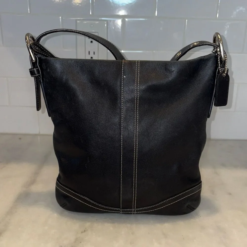 Coach Bag Purse Handbag Leather Vintage Y2K Slim Soho Hobo Crossbody Shoulder